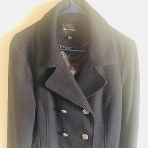 Banana Republic blue navy coat